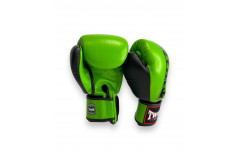 Боксерские перчатки TWINS Special BGVL3-2TA green black 16 oz