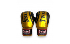 Боксерские перчатки Twins Special FBGV-TW4 Gold Black 10 oz