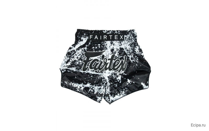 Шорты для тайского бокса Fairtex BS1949 Grunge Black L