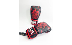 Боксерские перчатки Raja Snake black 14 oz Боксерские перчатки Raja Snake black 14 oz