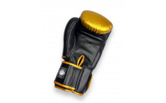 Боксерские перчатки Twins Special FBGV-TW4 Gold Black 14 oz