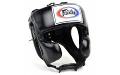 Боксёрский шлем Fairtex HG8 black M