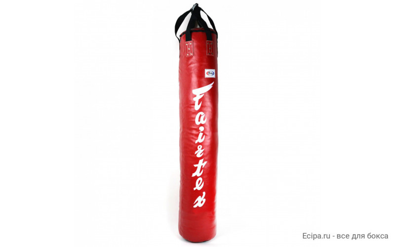 Боксерский мешок HB6 Fairtex red Muaythai Banana Bag (БЕЗ НАПОЛНЕНИЯ)