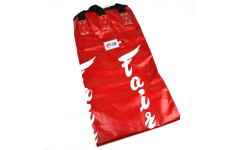 Боксерский мешок HB6 Fairtex red Muaythai Banana Bag (БЕЗ НАПОЛНЕНИЯ)