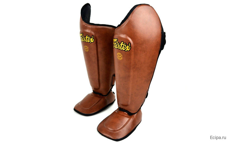 Защита голени Fairtex SP8 brown XL
