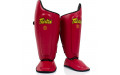 Защита голени Fairtex SP8 red XL