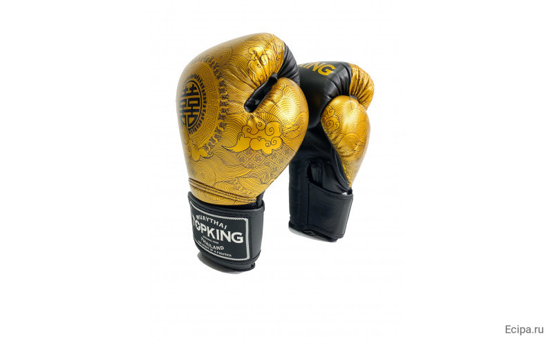 Боксерские перчатки TKB Happiness Chinese black 16 oz