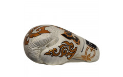 Боксерские перчатки TKB Kanok white 10 oz
