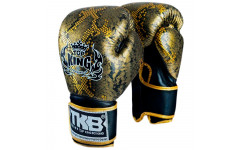 Боксерские перчатки TKB Snake Black Gold 14 oz