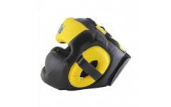 Шлем Fairtex HG13 black yellow (Full Head) XL