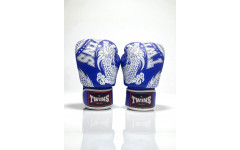 Боксерские перчатки TWINS Special FBGVL3-49 blue-white 10 oz