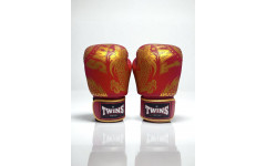 Боксерские перчатки TWINS Special FBGVL3-49 gold red 10 oz