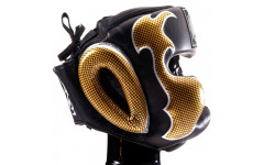 Боксерий шлем TKHGEM-01 black gold - L