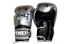 Боксерские перчатки TKB Snake Black Silver 14 oz