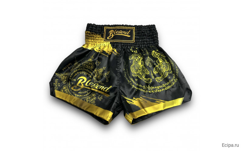 Шорты для бокса Blegend black/gold L