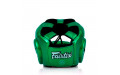Шлем с бампером Fairtex HG17 green XL
