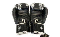 Боксерские перчатки TWINS Special FBGVL3-49 black white 12 oz