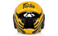 Боксёрский шлем Fairtex HG16-M2 yellow L Боксёрский шлем Fairtex HG16-M2 yellow L