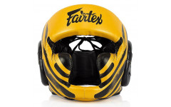 Боксёрский шлем Fairtex HG16-M2 yellow L