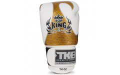 Боксерские перчатки Top King Boxing Empower White Gold 10 oz