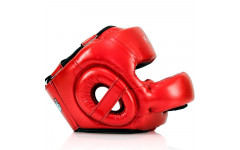 Шлем с бампером Fairtex HG17 red XL