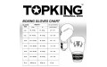 Боксерские перчатки Top King Boxing SUPER AIR STAR red 16 oz