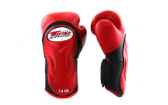 Боксерские перчатки BGVL6 black-red 14 oz Боксерские перчатки BGVL6 black-red 14 oz