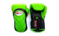 Боксерские перчатки BGVL6 black-green 10 oz