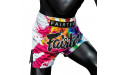 Шорты для бокса Fairtex BS1939 Funcy Soul white - XL