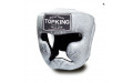 Боксерский шлем Top King Silver / White Snake Edition Head Guard M