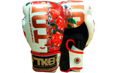 Боксерские перчатки TOP KING Gloves ROSE white 14 oz