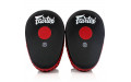 Лапы боксерские Fairtex FMV13 black red