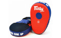 Лапы боксерские Fairtex FMV13 black red