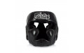 Шлем Fairtex HG13 black (Lace Up) M
