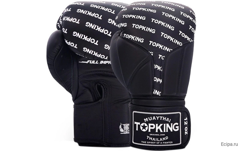 Боксёрские перчатки Top King TKBGFI black black 16 oz