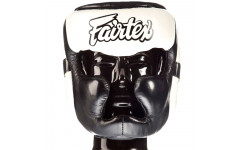 Шлем Fairtex HG13 black white (Full Head) M