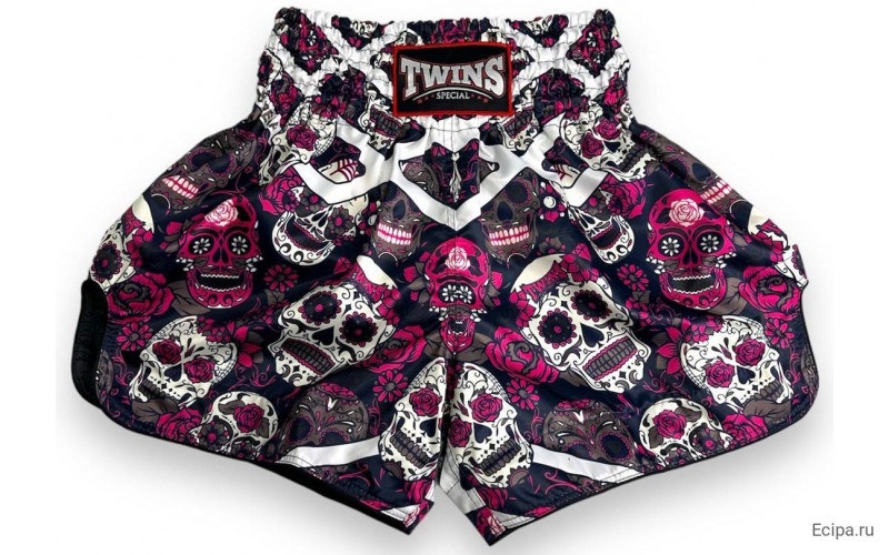 Шорты для бокса Twins Special TBS Halloween pink 2XL