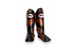Защита голени Twins Special FSGL10-49 black brown - M Защита голени Twins Special FSGL10-49 black brown - M