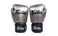 Боксерские перчатки Fairtex BGV1C-PLUS gun metallic 10 oz
