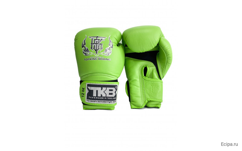 Боксерские перчатки Top King TKBSA green 12 oz