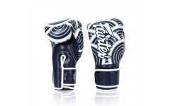 Боксерские перчатки Fairtex BGV14 Japanese blue 12 oz