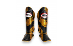Защита голени Twins Special FSGL10-49 black gold - M Защита голени Twins Special FSGL10-49 black gold - M
