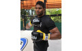 Перчатки Fairtex FGV18 black blue M