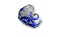 Шлем боксерский Twins Special FHGL3-TW5 white blue L