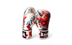 Боксёрские перчатки Raja Oni Blossom Edition 14 oz Боксёрские перчатки Raja Oni Blossom Edition 14 oz