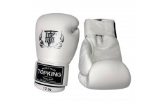 Перчатки боксёрские Top King "Ultimate" TKBGUV white 18 oz