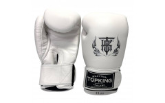 Перчатки боксёрские Top King "Ultimate" TKBGUV white 18 oz