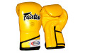 Боксерские перчатки Fairtex BGV6 yellow 10 oz
