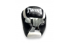 Шлем боксерский Twins Special HGL11 black white M