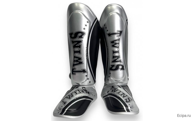 Защита голени Twins Special FSGL10-TW4 black silver L